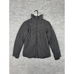 Columbia Titanium Jacket Small Womens Black Interchange Insulated Omni Heat